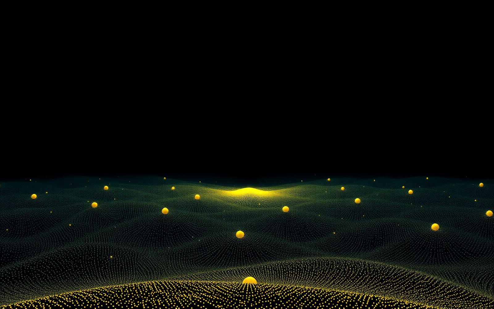 Abstract visual: your own context connected to a vast universe of resources, a few lit as matches